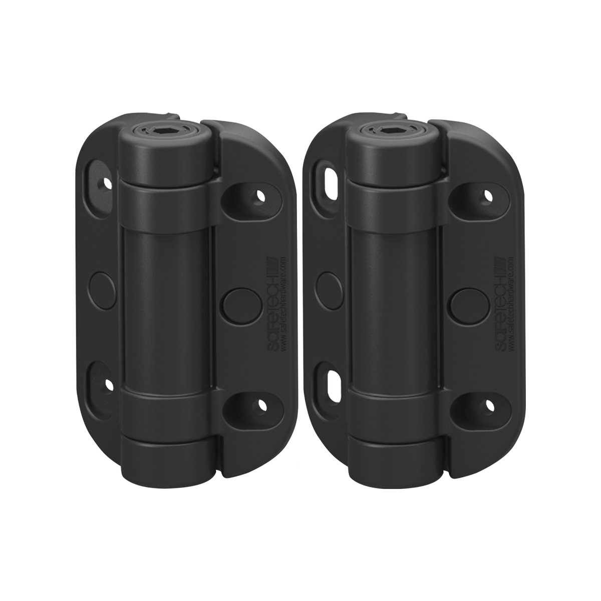 ProtectorAl Black G8Safe Adjustable Heavy Duty Hinge Pair 135mm Plastic Durable - SuperSaverAU - view 1