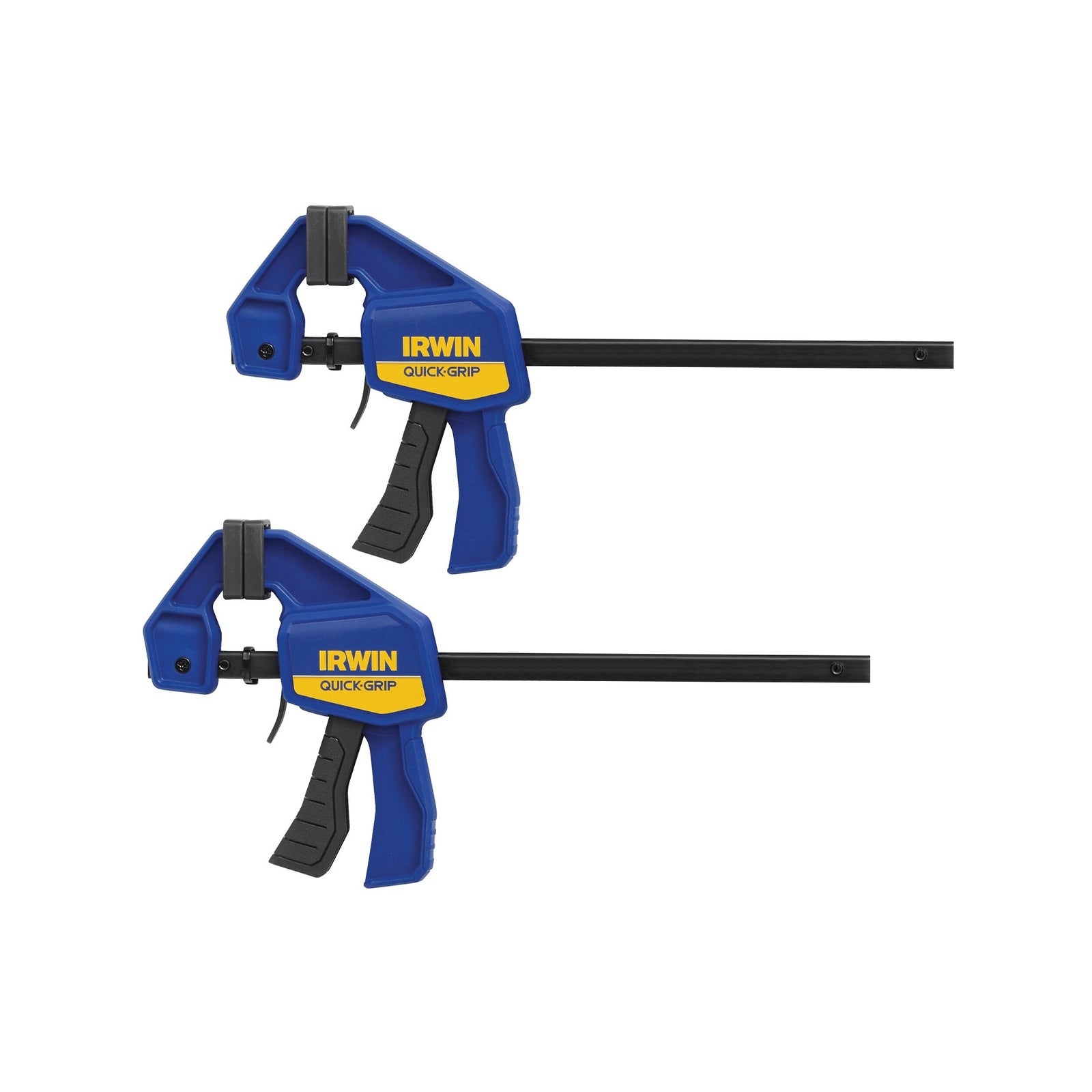 Irwin 150mm Quick-Grip Mini Clamp Set 2 Piece Steel One-Handed 63kg