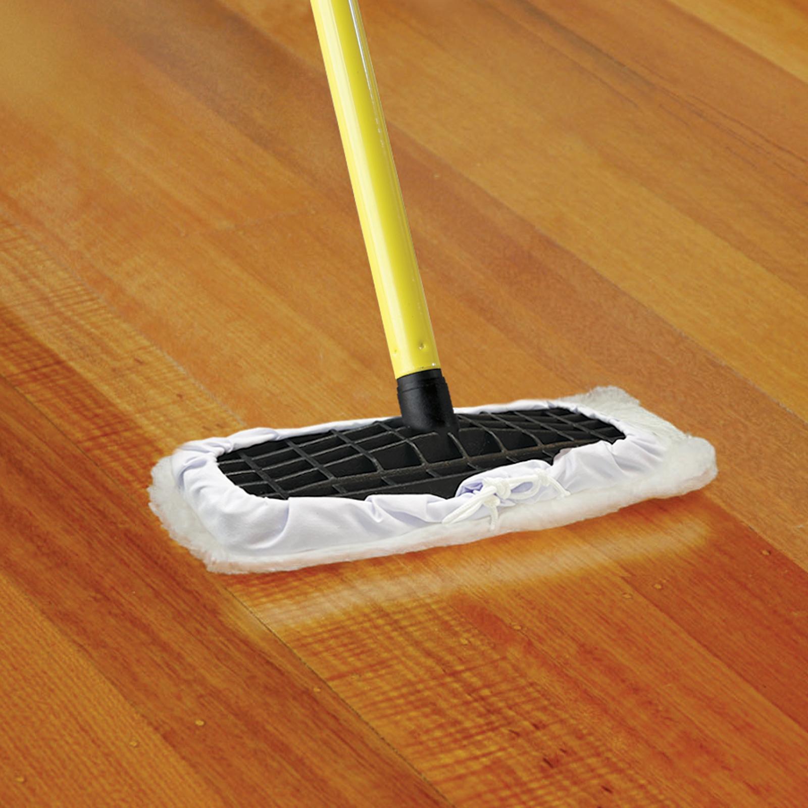 Uni-Pro Sheepskin Deck and Floor Applicator with Extension Pole Lambswool