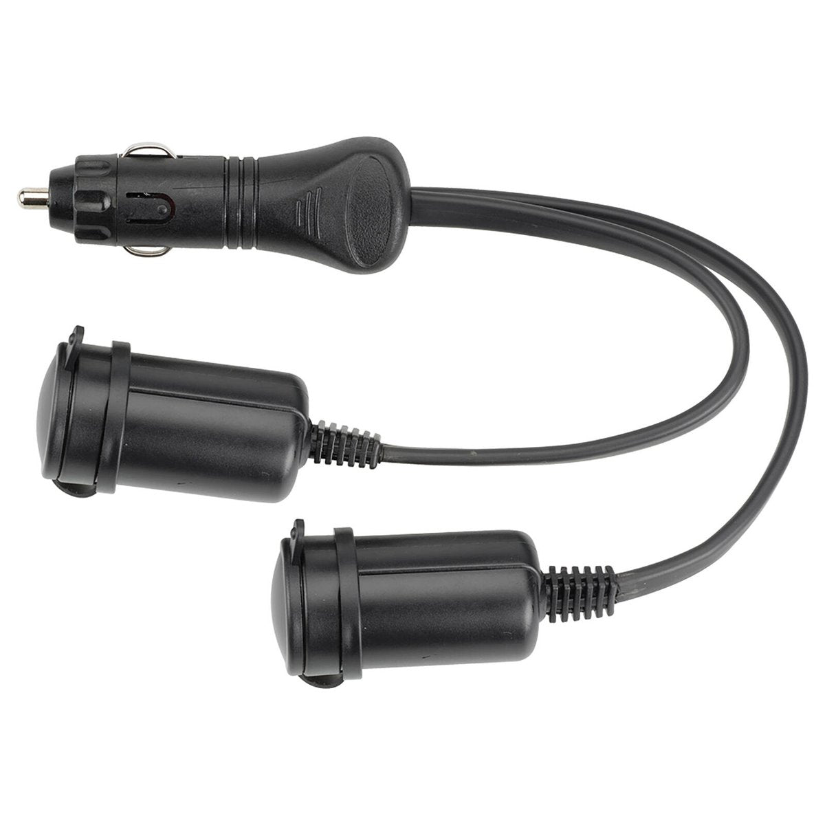Narva 12/24V 20/10A Heavy Duty Adaptor - Auxiliary Plug to Twin Accessory Sockets