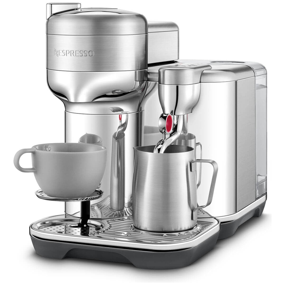 Breville Nespresso Vertuo Creatista machine 2L - Stainless steel, hands-free milk texturing - BVE850BSS