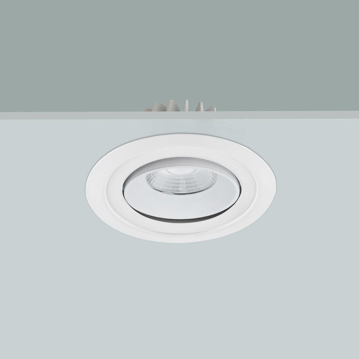 Deta 90mm Downlight Conversion Plate for 115-190mm Cutout, Metal, Indoor DET009