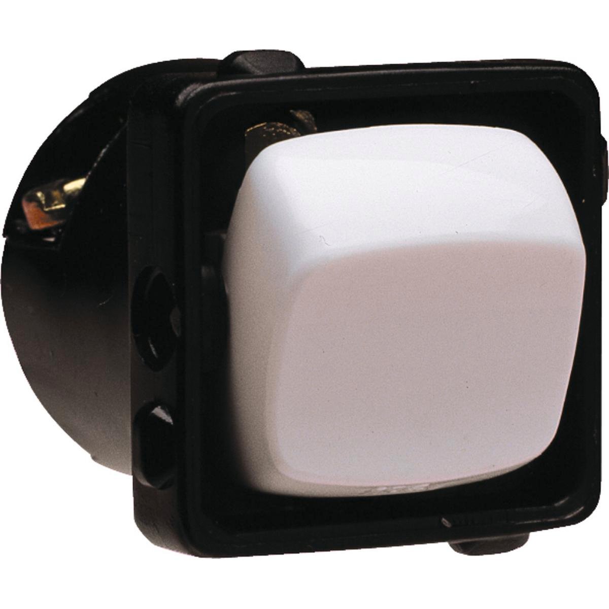 HPM 10A White Switch Mechanism, 1-2 Way, for Standard, Excel & Linea Ranges