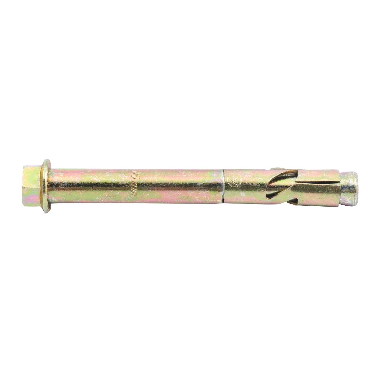 Ramset DynaBolt Plus 16 x 140mm Hex Nut Masonry Sleeve Anchor - Gold Passivated