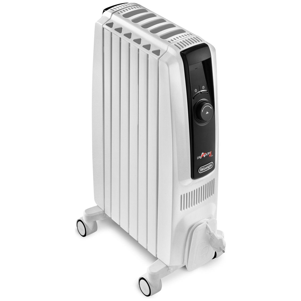 DeLonghi Dragon 4 Pro 1500W Oil Column Heater - Eco Plus Energy Function, Digital LED Controls - TRDX40615E