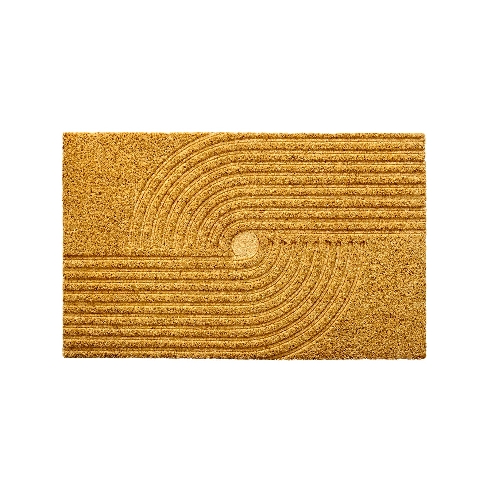 Embossed Coir Outdoor Door Mat 50 x 80cm