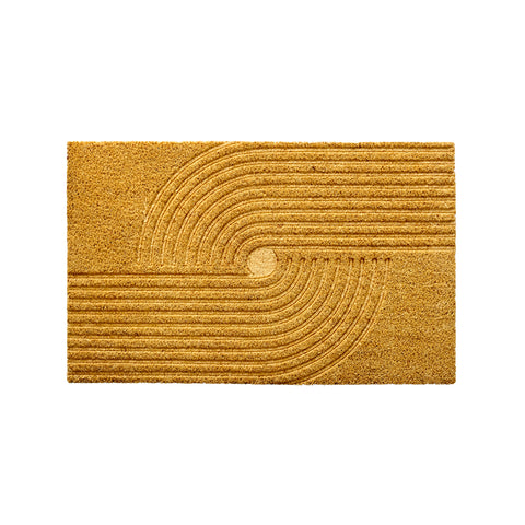 Embossed Coir Outdoor Door Mat 50 x 80cm