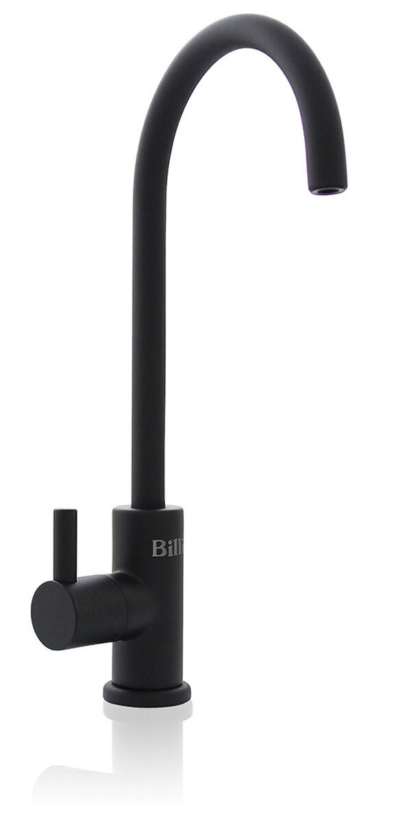 Billi Home FT still filtered water round slimline dispenser - matte black finish, 6 star WELS - 911000RMB