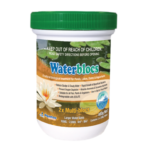 Algaefree 400g Waterbloc Biological Block Water Treatment