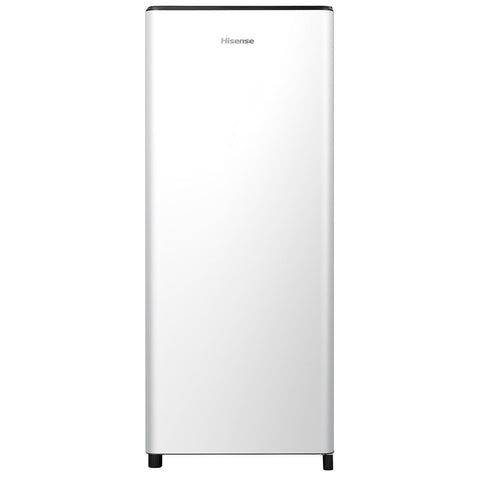 Hisense 179L bar fridge - white, chiller zone, fruit and vegetable crisper, XXL door balcony - HRBF179