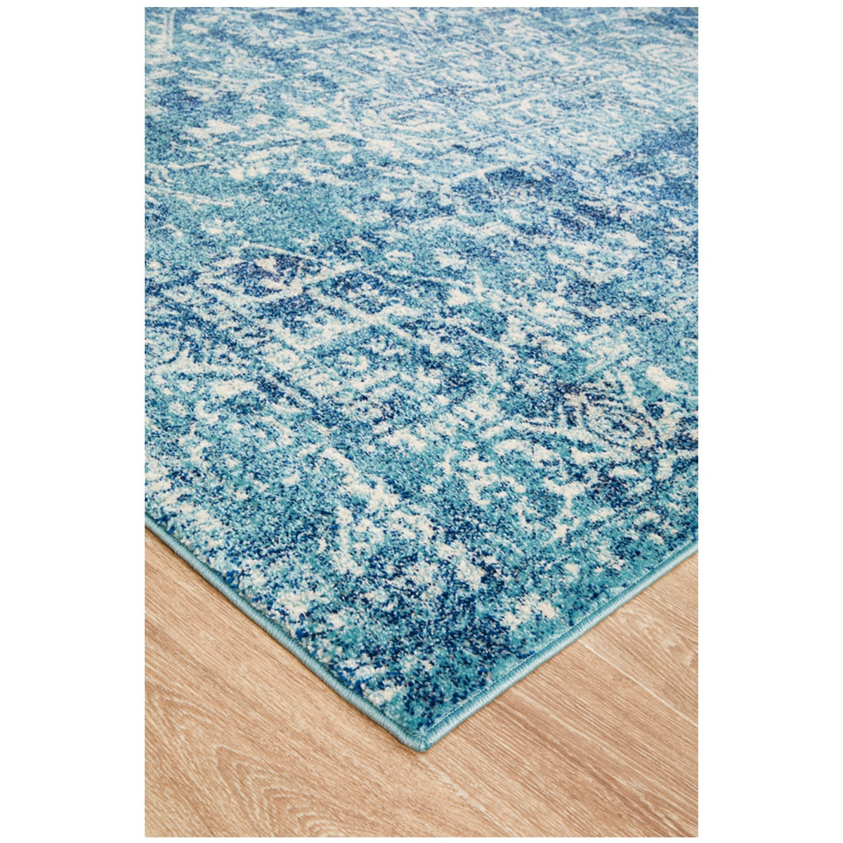 Rug Culture Evoke 253 Blue Indoor Rug 290 x 200cm - SuperSaverAU - view 2