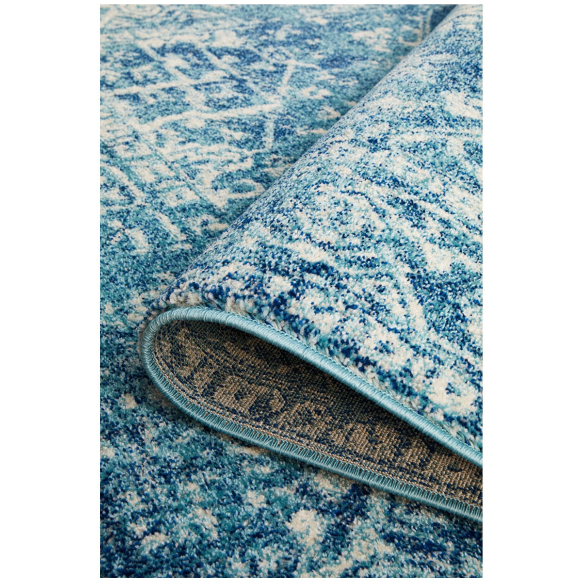 Rug Culture Evoke 253 Blue Indoor Rug 290 x 200cm - SuperSaverAU - view 5