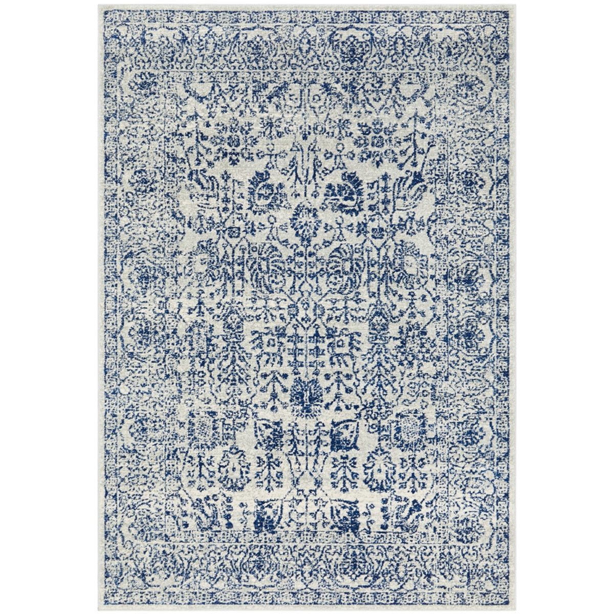 Rug Culture Evoke 256 Blue Indoor Rug 330 X 240cm - SuperSaverAU - view 1