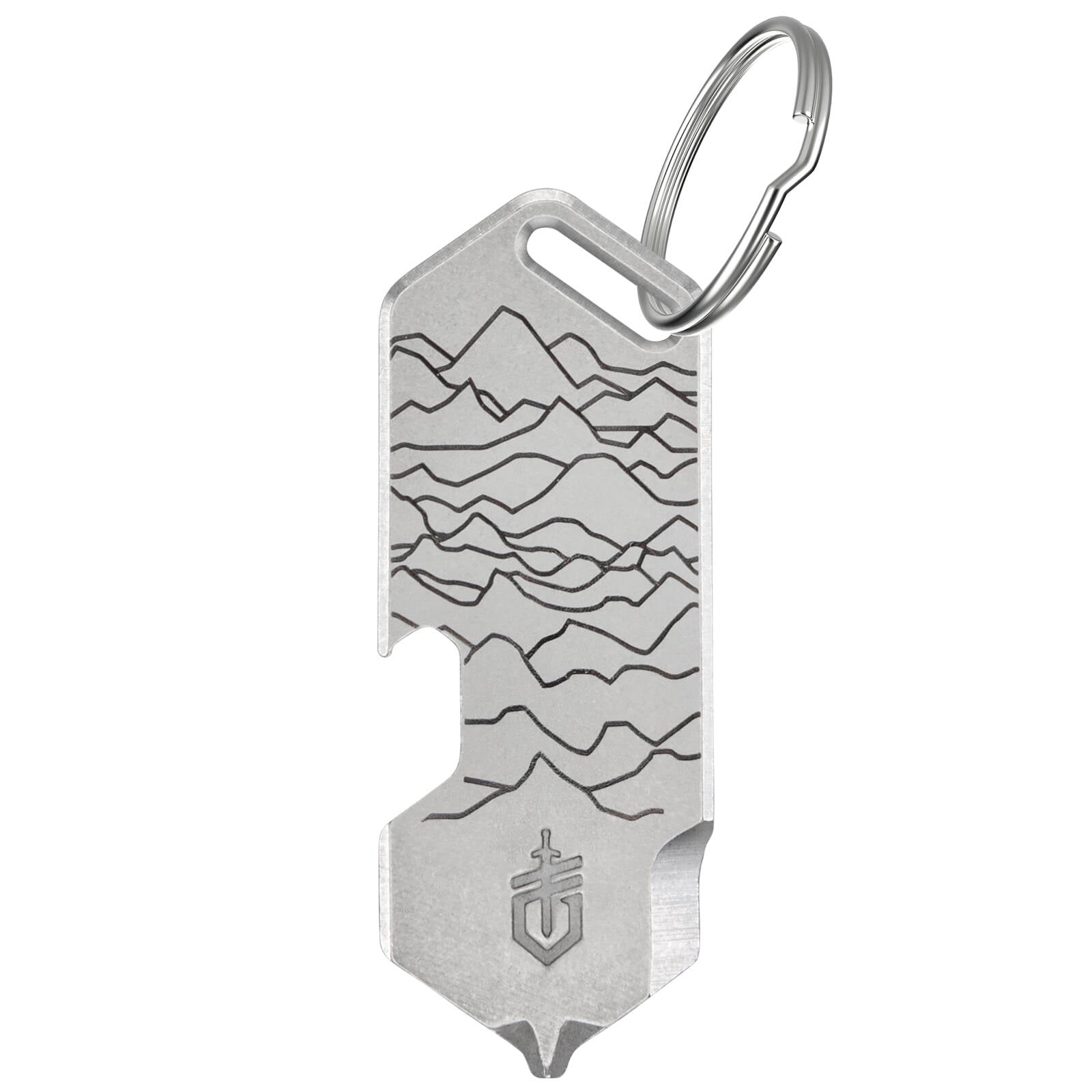Gerber Silver Hills Multi-Tool Keychain Shard - Driver, Opener & Pry