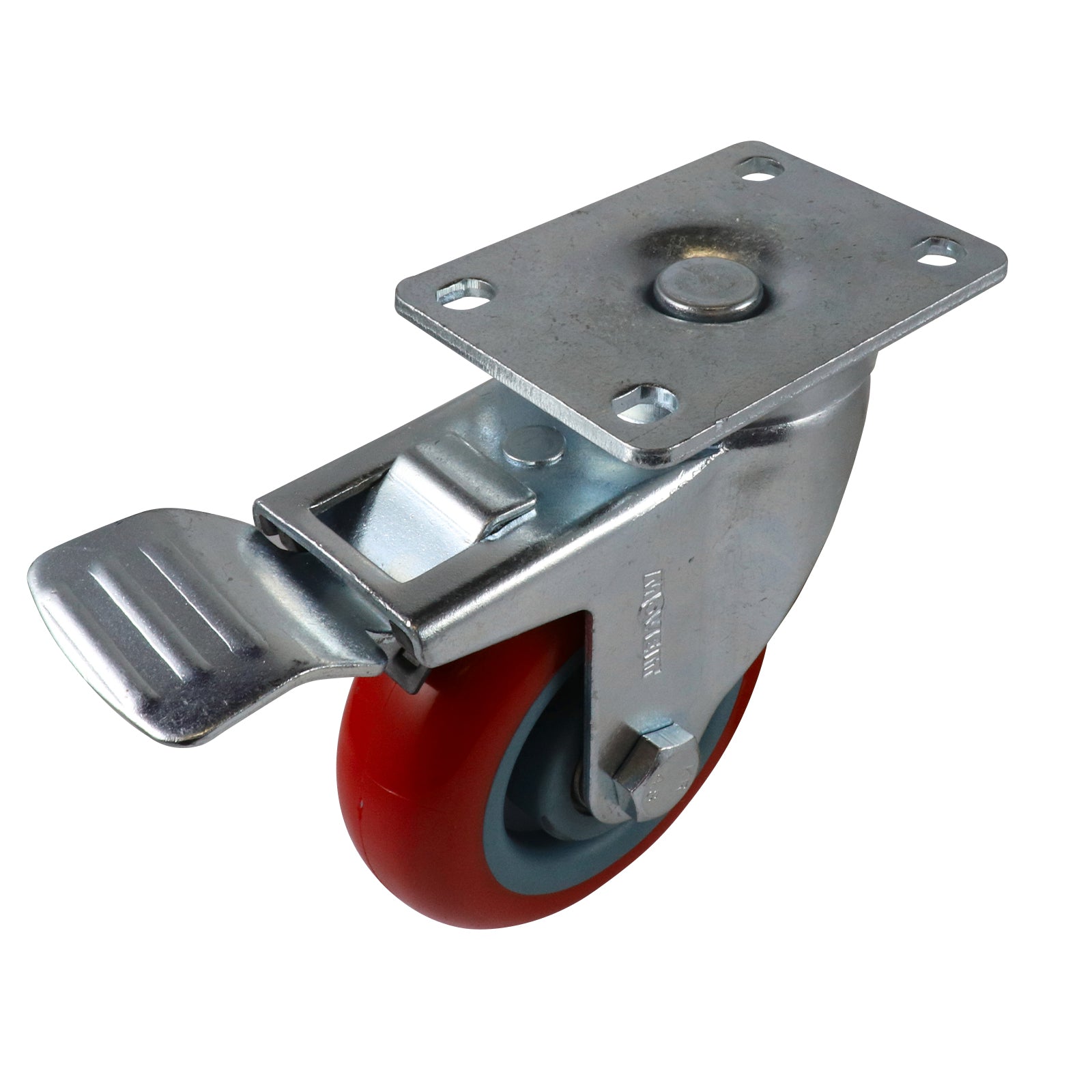 Move It 100mm Polyurethane Swivel Brake Castor 150kg Indoor Outdoor