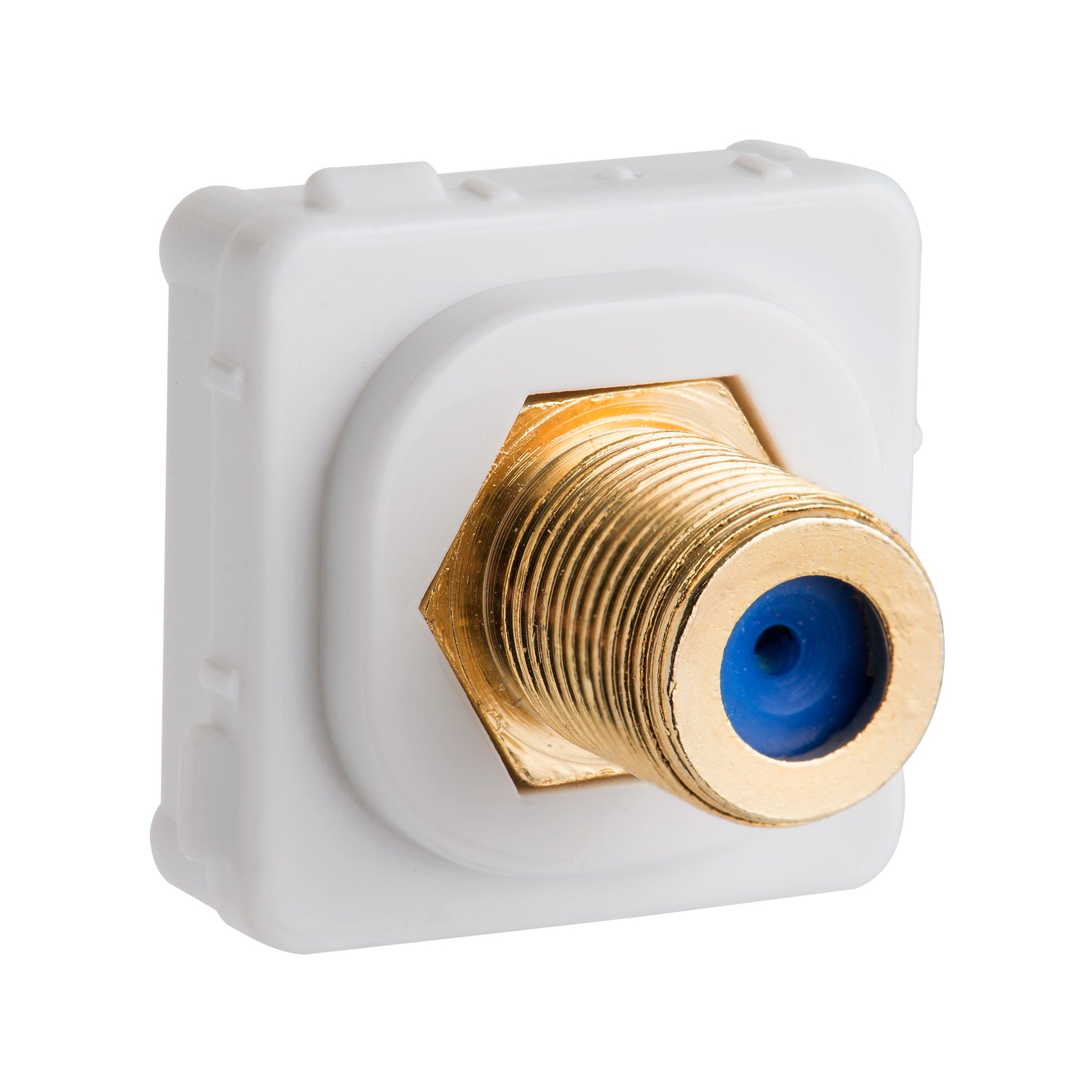 Deta Antenna F-Connector Wall Plate