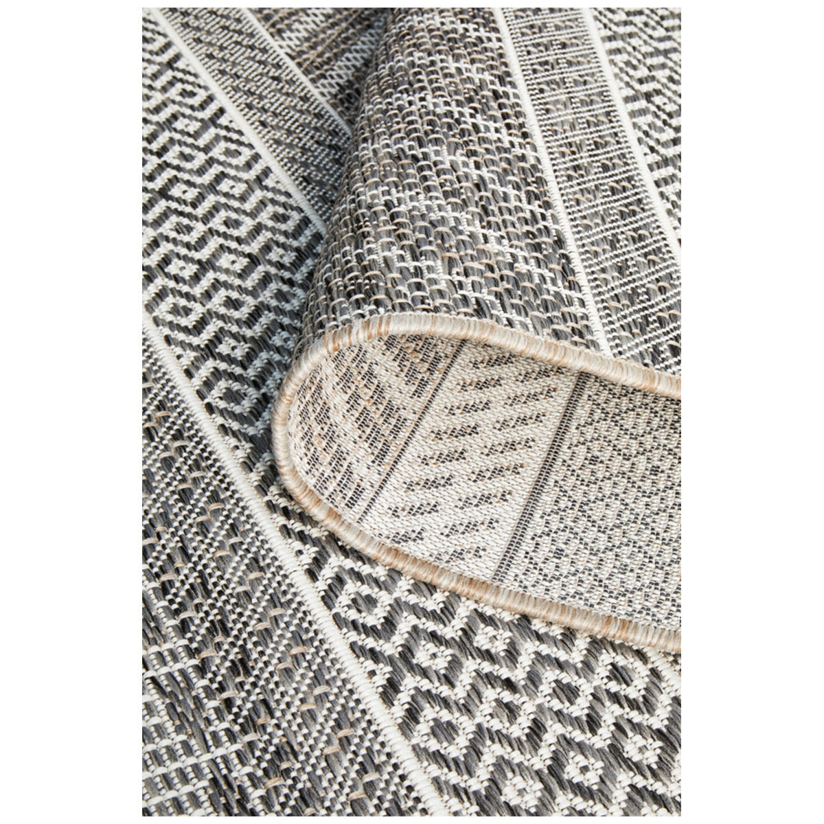 Rug Culture Terrace 5505 Rug 400 x 300cm Grey - SuperSaverAU - view 5