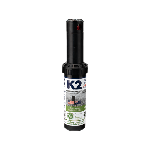 K-Rain K2 Gear Drive Sprinkler - 11m - Plastic - Easy Arc Adjustment - SuperSaverAU - view 1
