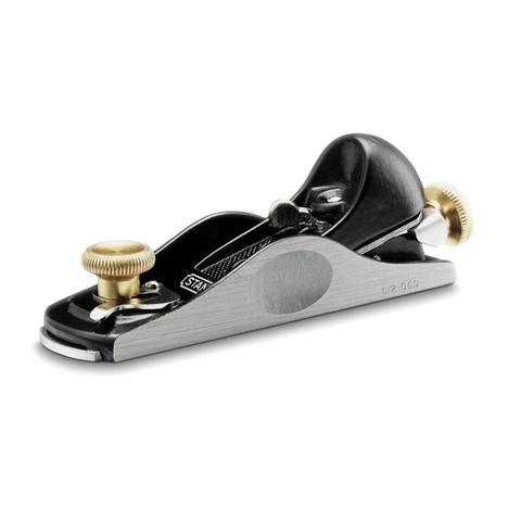 Stanley 50 x 35mm Adjustable Block Hand Plane, Metal, 35mm Sharpenable Blade Included