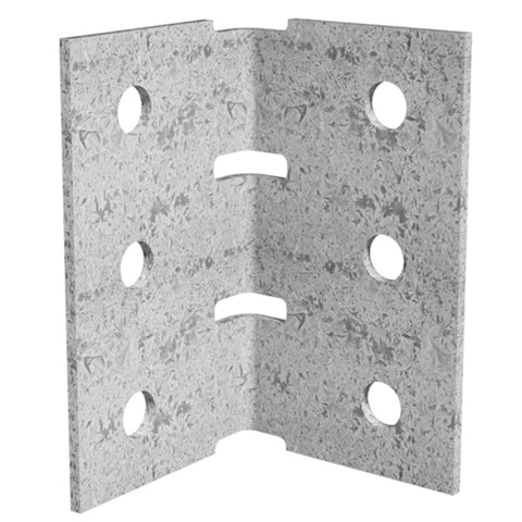 Dunnings 60 x 60 x 105mm M10 Galvanised Steel Angle Bracket