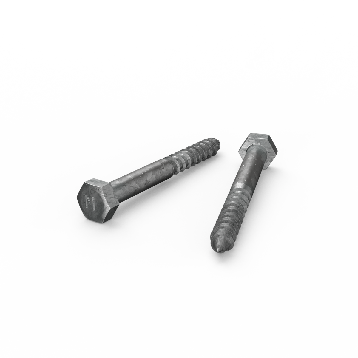Zenith Hot Dip Galvanised Hex Head Coach Screws M8 x 75mm 25 Pack - SuperSaverAU - view 3