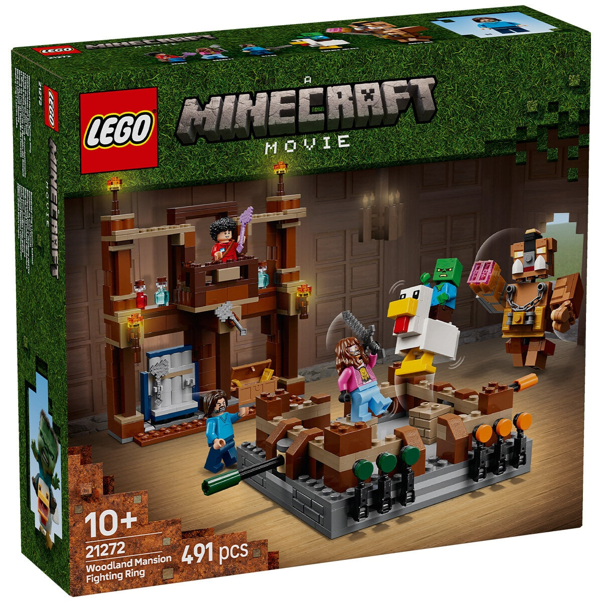 LEGO Minecraft Woodland Mansion Fighting Ring 21272 - SuperSaverAU - view 7