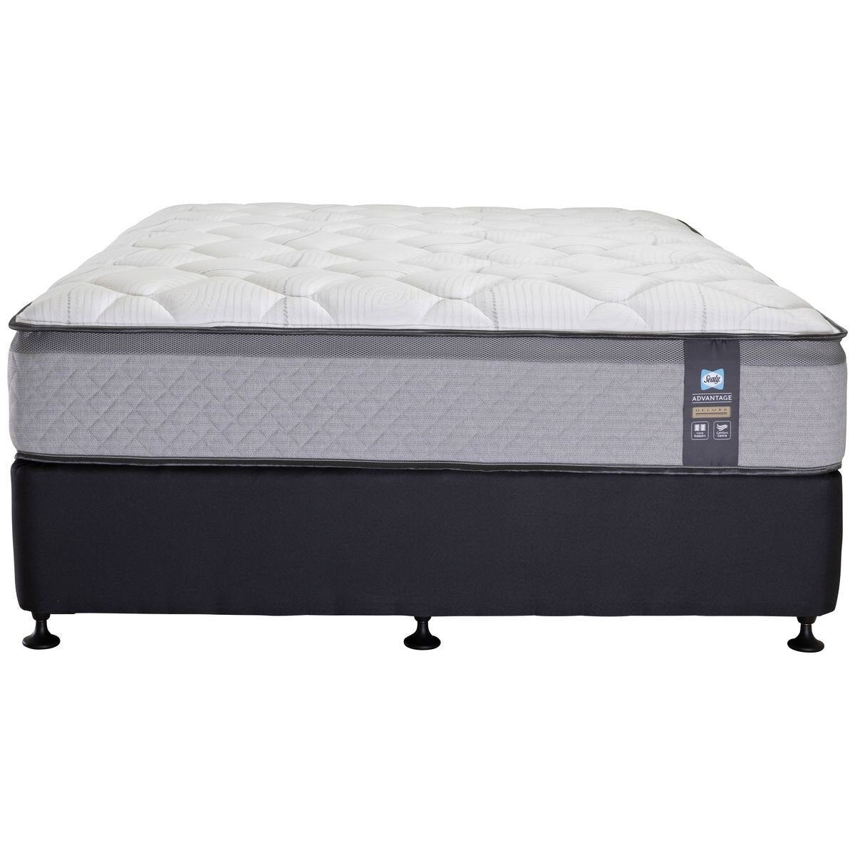 Sealy Advantage Lua Plush Single Mattress - Natural Wool Fibre - CoreSupport - EdgeGuard - 902131