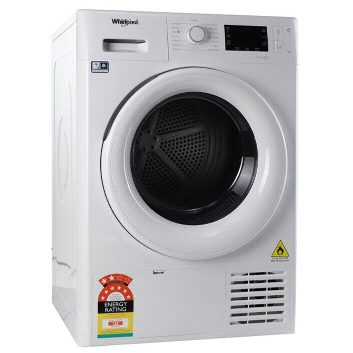 Whirlpool 9kg Heat Pump Dryer WFHPM22 - SuperSaverAU - view 2