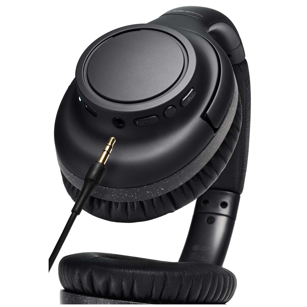 Audio-Technica ATH-S300BT Wireless Noise Cancelling Over-Ear Headphones Black - SuperSaverAU - view 4