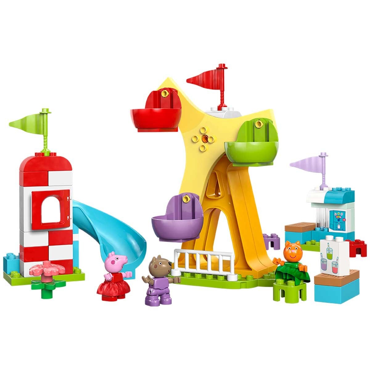 LEGO DUPLO Peppa Pig Funfair 10453 - SuperSaverAU - view 2
