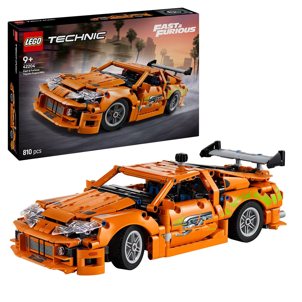LEGO Technic Fast and Furious Toyota Supra MK4 42204 - SuperSaverAU - view 1