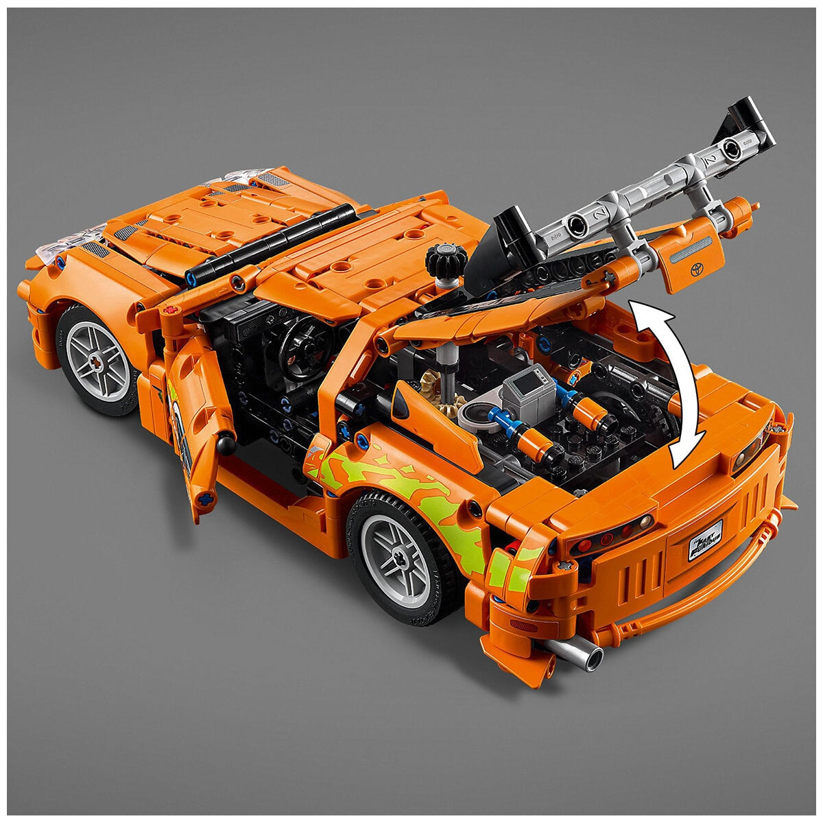 LEGO Technic Fast and Furious Toyota Supra MK4 42204 - SuperSaverAU - view 4