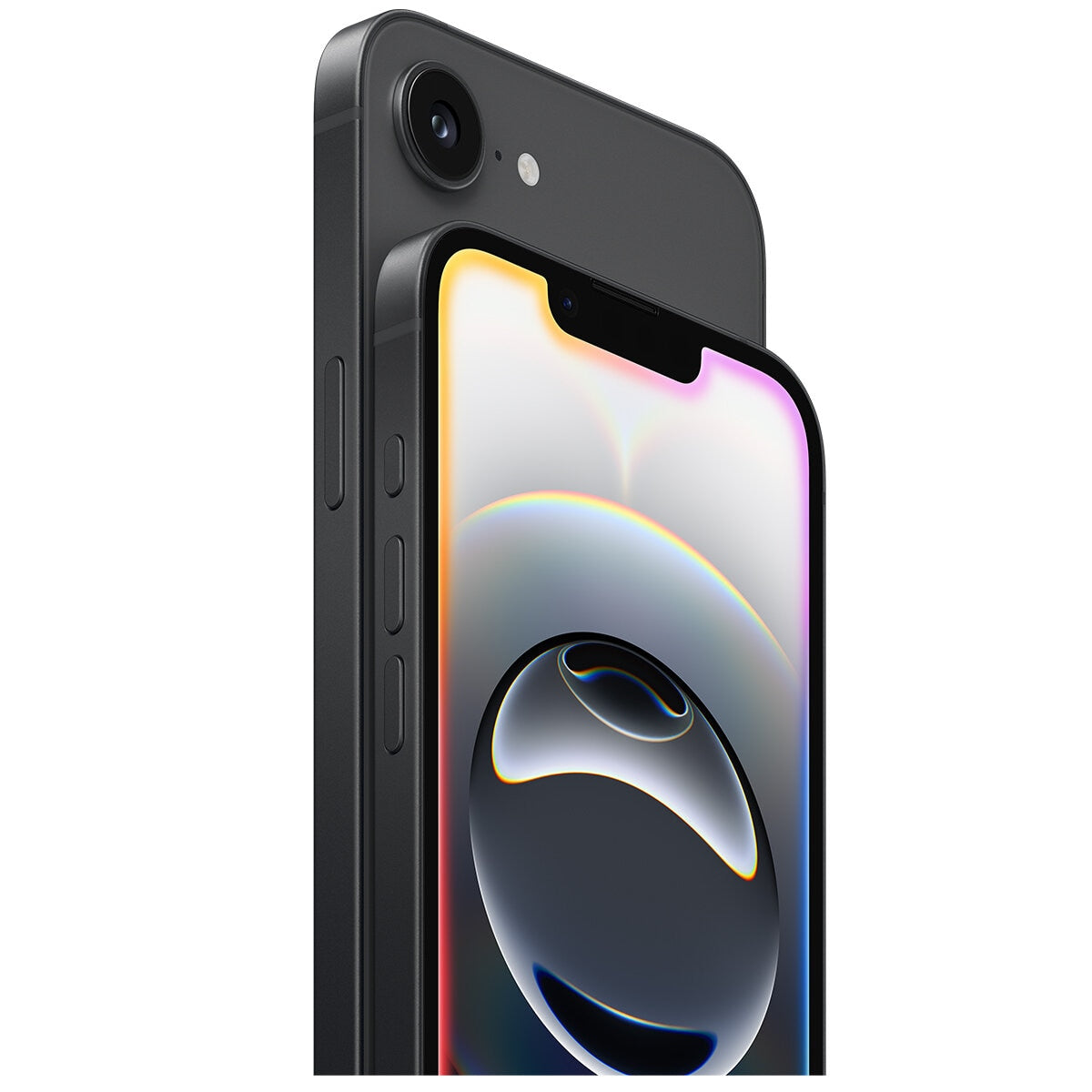 Apple iPhone 16e 512GB Black | A18 Chip, 48MP Fusion Camera, Supersized Battery, OLED Display, Face ID - SuperSaverAU - view 3