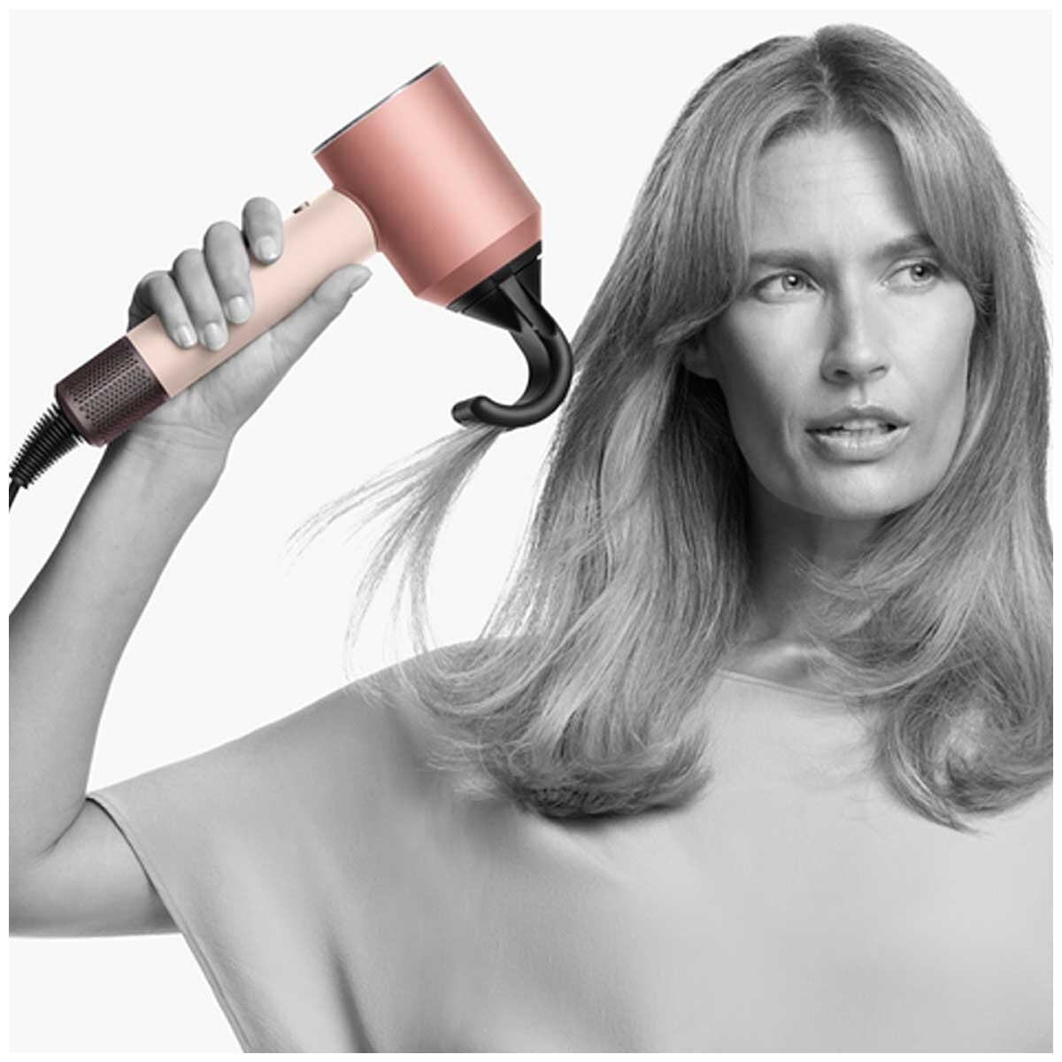 Dyson Supersonic Nural Ceramic Pink And Rose Gold Hair Dryer 598979-01 | Scalp Health Protection, Fast Drying, Intelligent Styling - SuperSaverAU - view 2