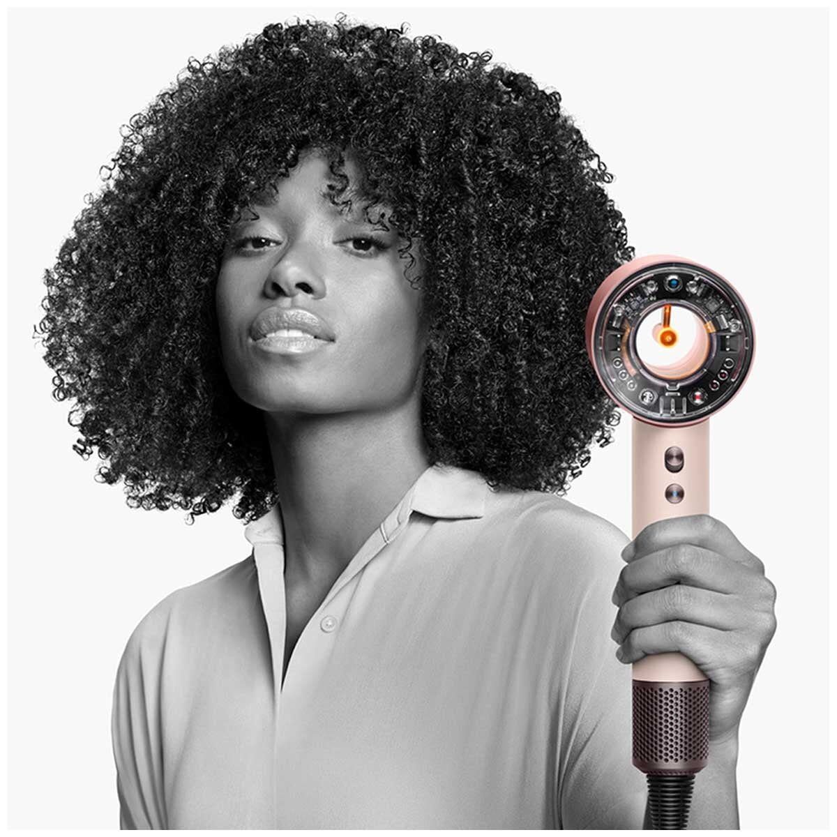Dyson Supersonic Nural Ceramic Pink And Rose Gold Hair Dryer 598979-01 | Scalp Health Protection, Fast Drying, Intelligent Styling - SuperSaverAU - view 5