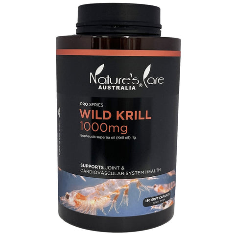 Nature's Care Pro Krill Oil 1000mg 180 Capsules - SuperSaverAU - view 1