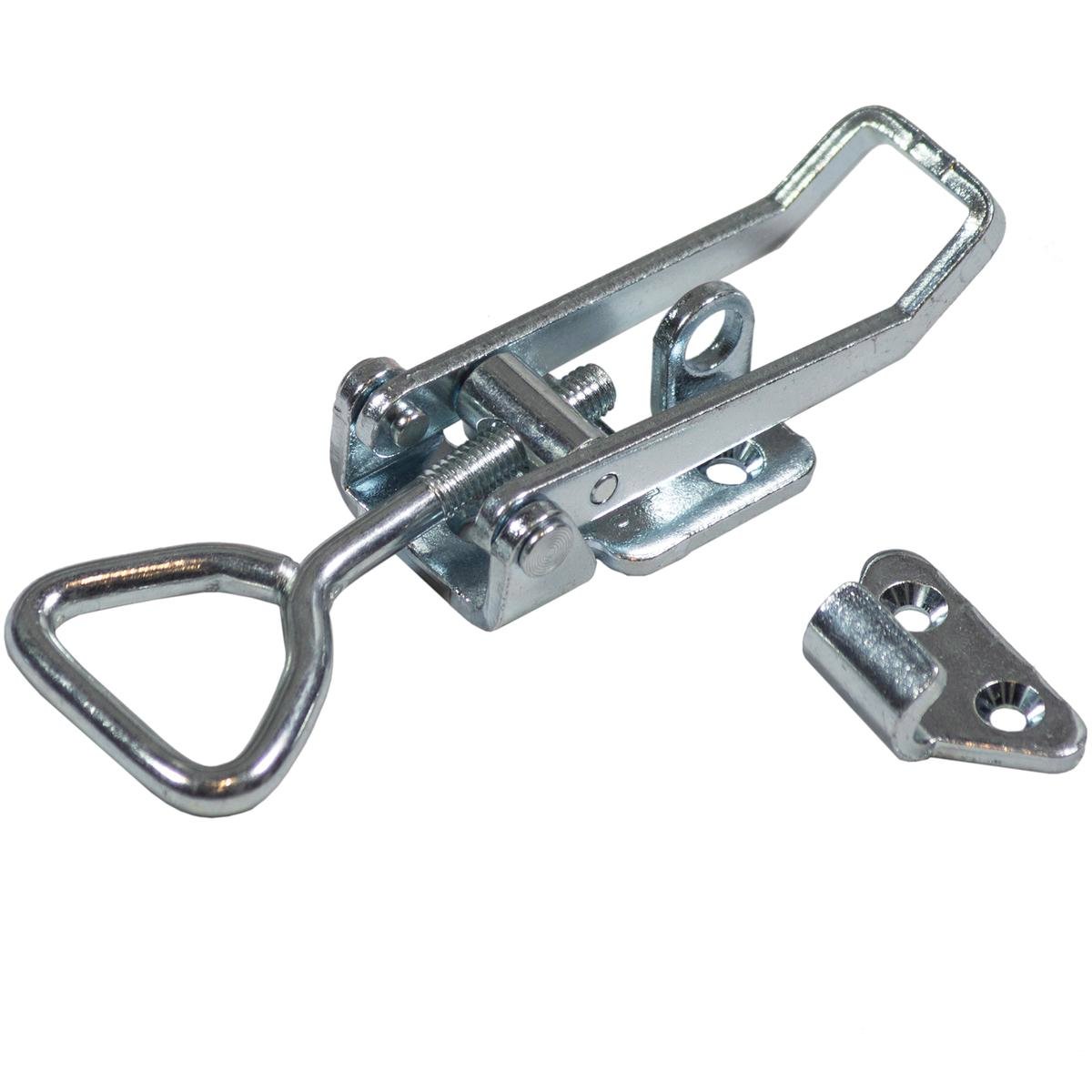 Goliath 160mm Zinc Plated Steel Over Centre Fastener with Keeper