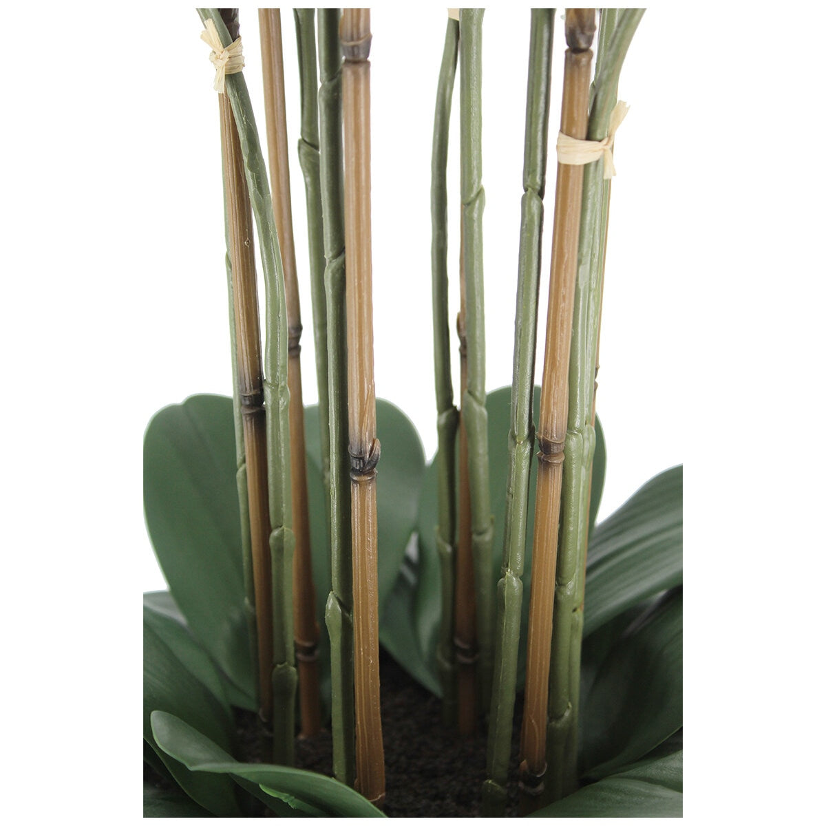 CGH 1.2M White Artificial Phalaenopsis Orchid Arrangement in Modern Planter - SuperSaverAU - view 5