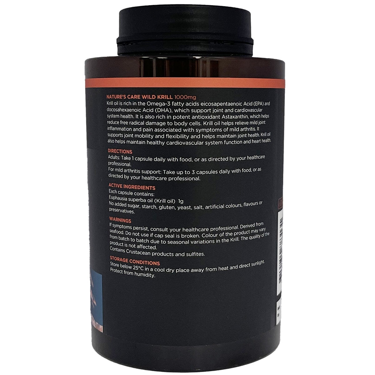Nature's Care Pro Krill Oil 1000mg 180 Capsules - SuperSaverAU - view 2