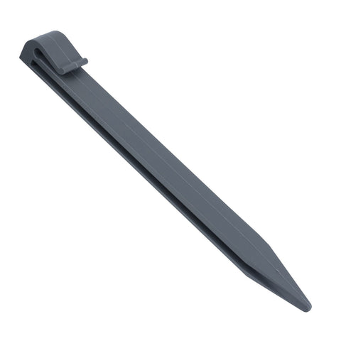 Icon Plastics 280mm Slate Grey HDPE Garden Edge Peg