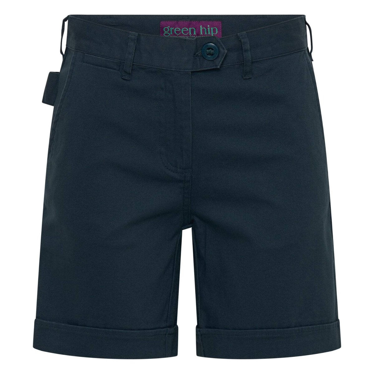 Green Hip Original Shorts - Size 10 - Gardener Green - High-Waisted - UPF 50+ - SuperSaverAU - view 1