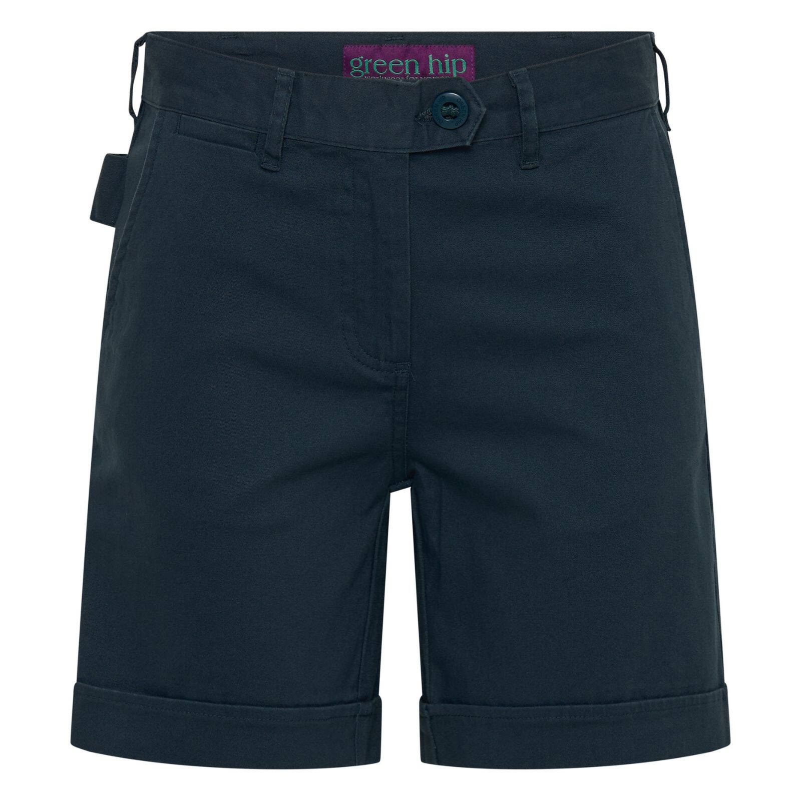 Green Hip Original Gardener Shorts Green Size 20 Women's Cotton Stretch