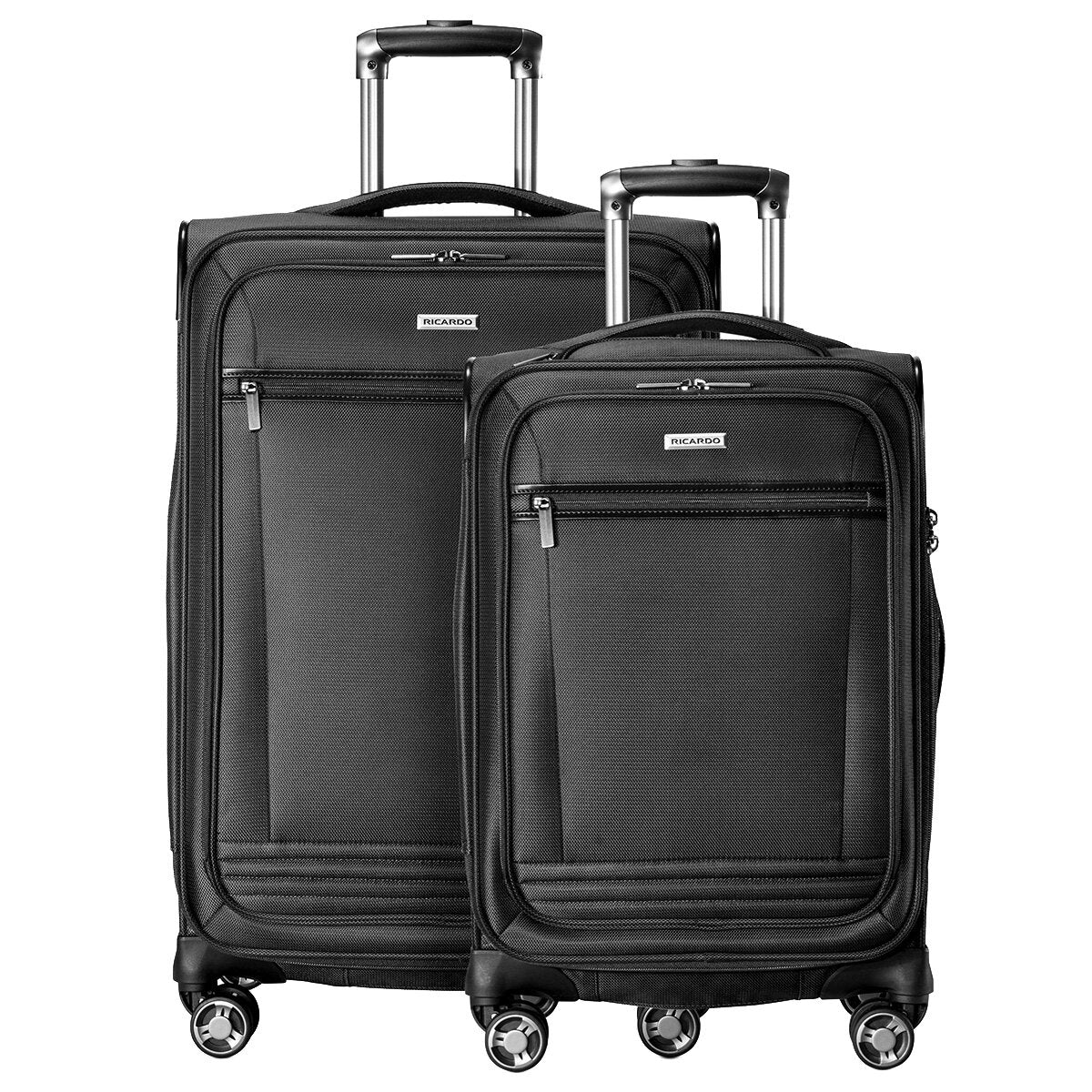 Ricardo Beverly Hills Mariposa Softside Luggage Set 2 Piece Black - SuperSaverAU - view 2
