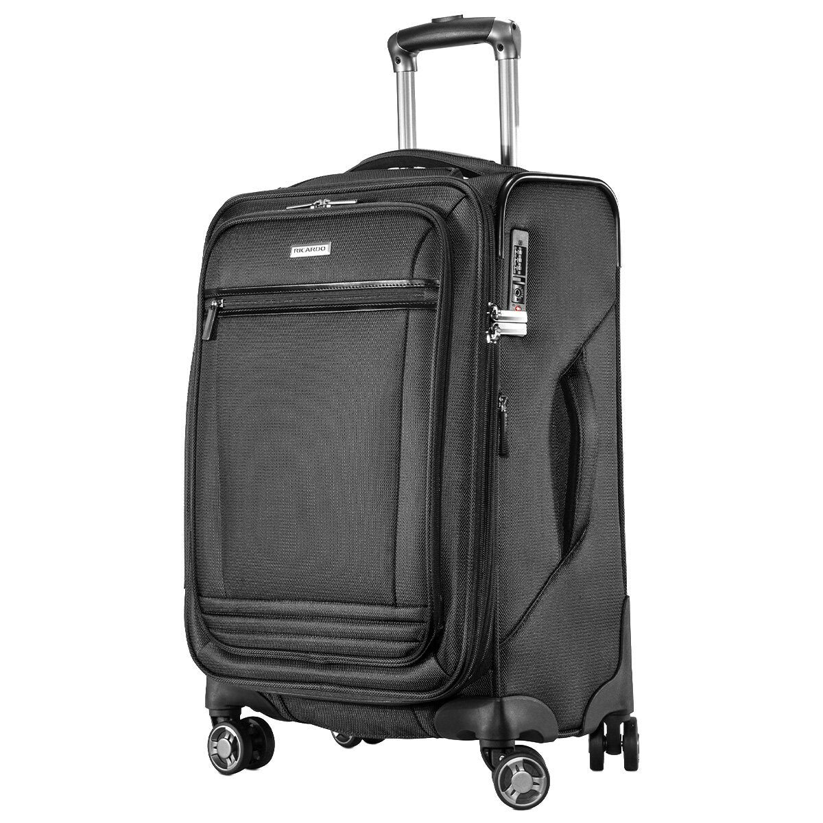 Ricardo Beverly Hills Mariposa Softside Luggage Set 2 Piece Black - SuperSaverAU - view 4