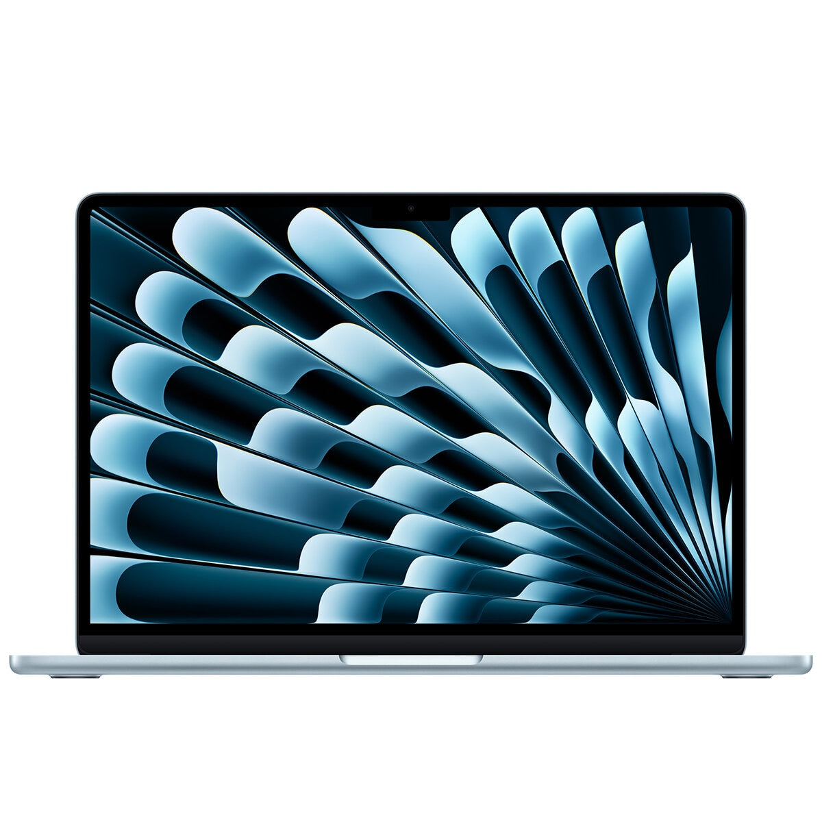 Apple MacBook Air 13 Inch M4 Chip 10 Core CPU 10 Core GPU 16GB 512GB SSD Sky Blue Liquid Retina Display 18H Battery Life Thunderbolt 4 Ports MagSafe Charging Port Headphone Jack Wi-Fi 6E Bluetooth 5.3 - SuperSaverAU - view 1