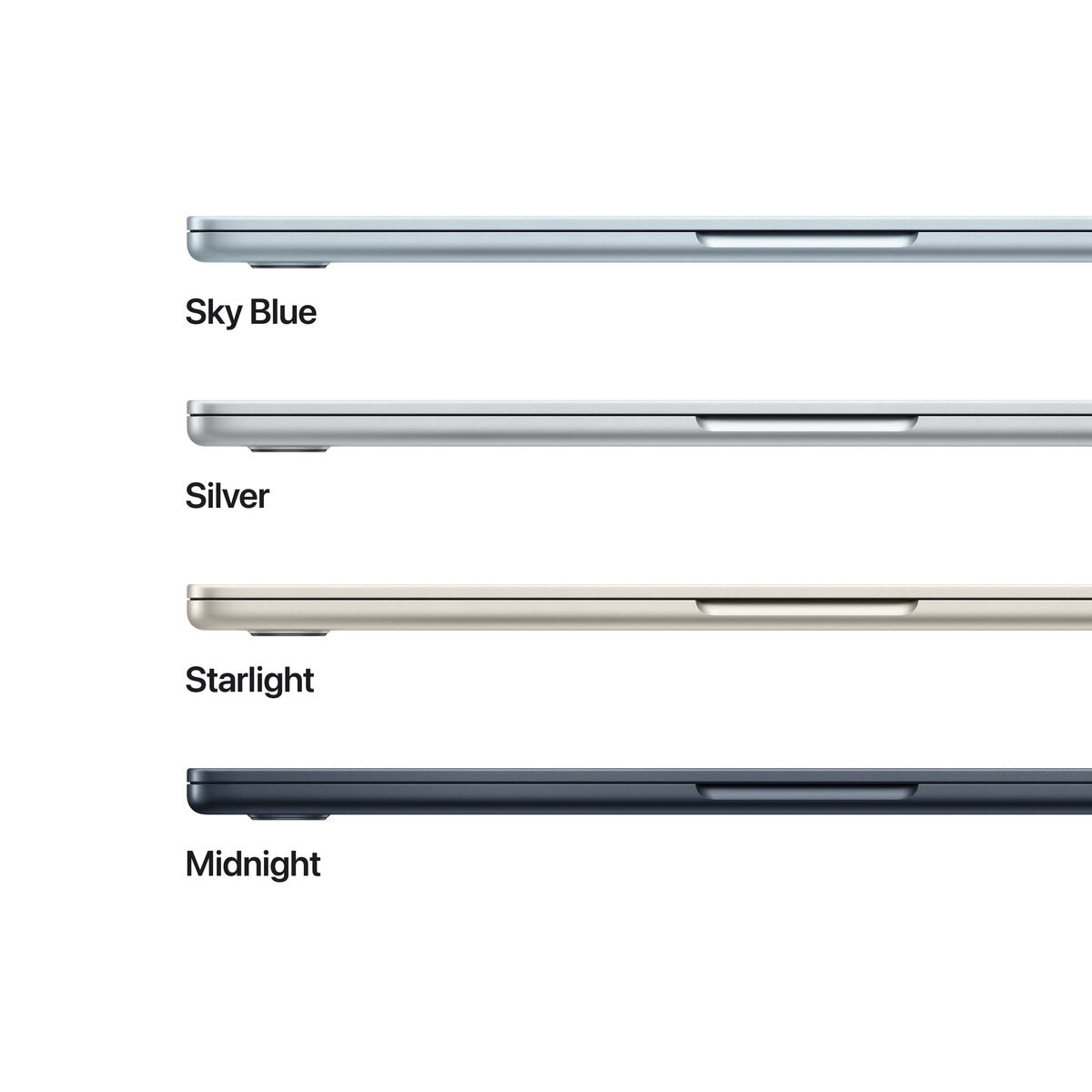 Apple MacBook Air 13 Inch M4 Chip 10 Core CPU 10 Core GPU 16GB 512GB SSD Silver Liquid Retina Display 18hr Battery Life Thunderbolt 4 Ports - SuperSaverAU - view 3