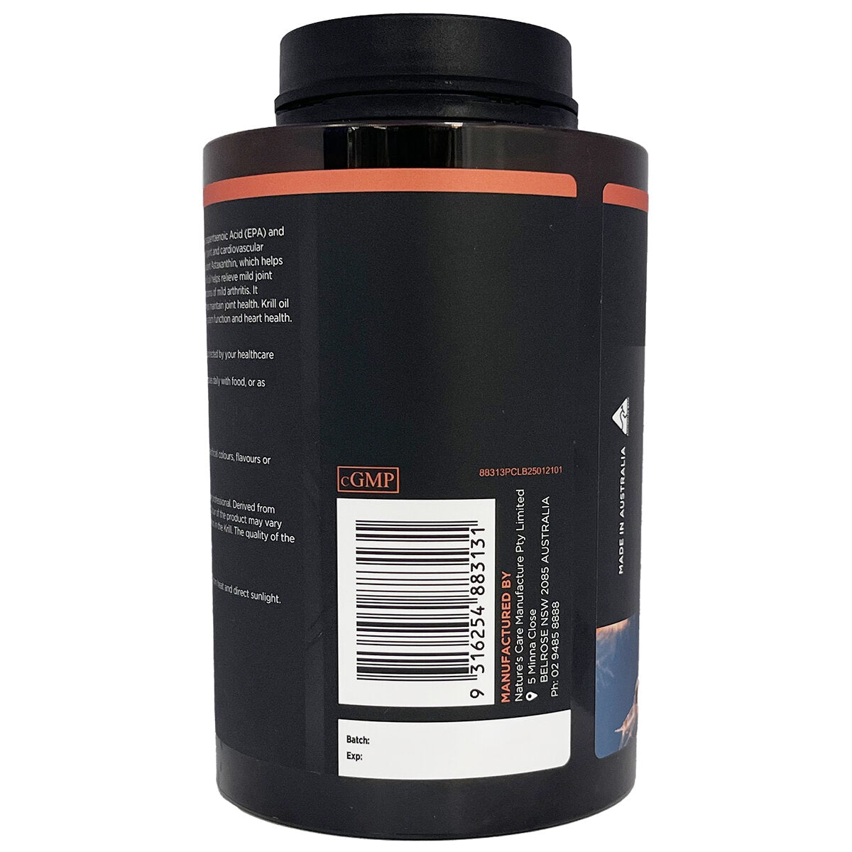 Nature's Care Pro Krill Oil 1000mg 180 Capsules - SuperSaverAU - view 3