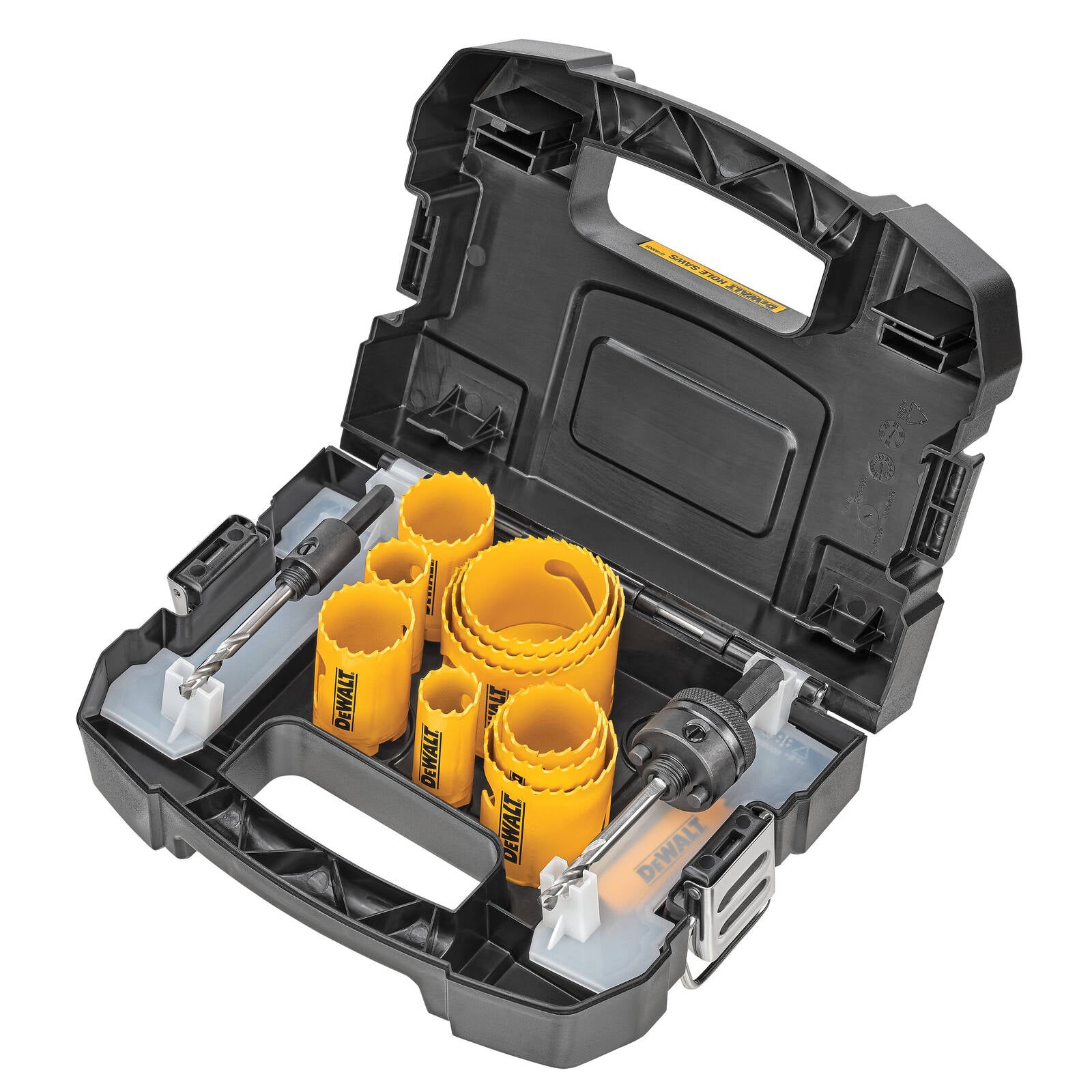 DeWALT Bi-Metal Hole Saw Kit 14 Piece D180005 V - Wood, Metal & Plastic
