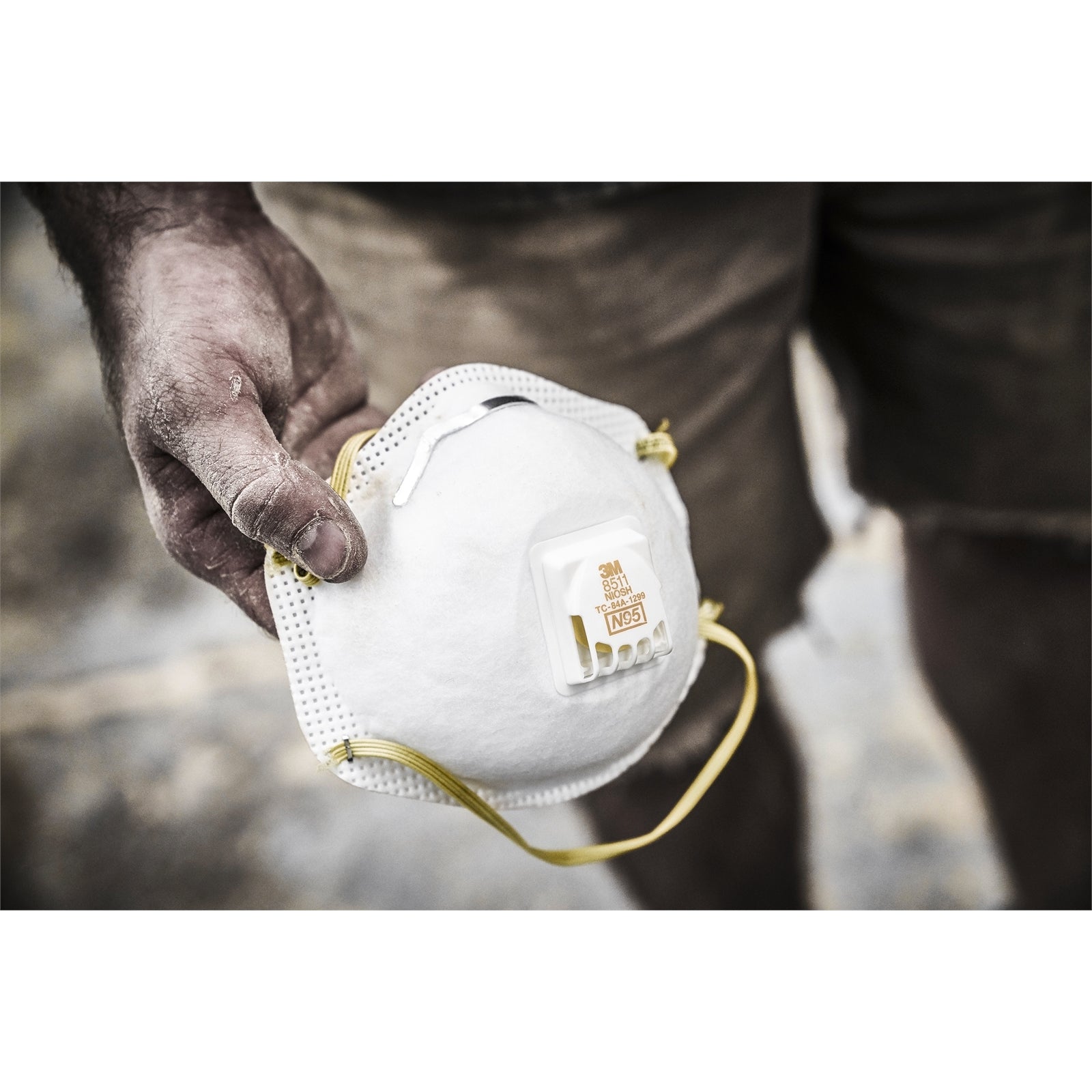 3M P2 Particulate Sanding and Fibreglass Valved Respirators 5 Pack