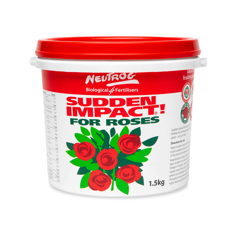 Neutrog Sudden Impact For Roses Pelletised Fertiliser 1.5kg